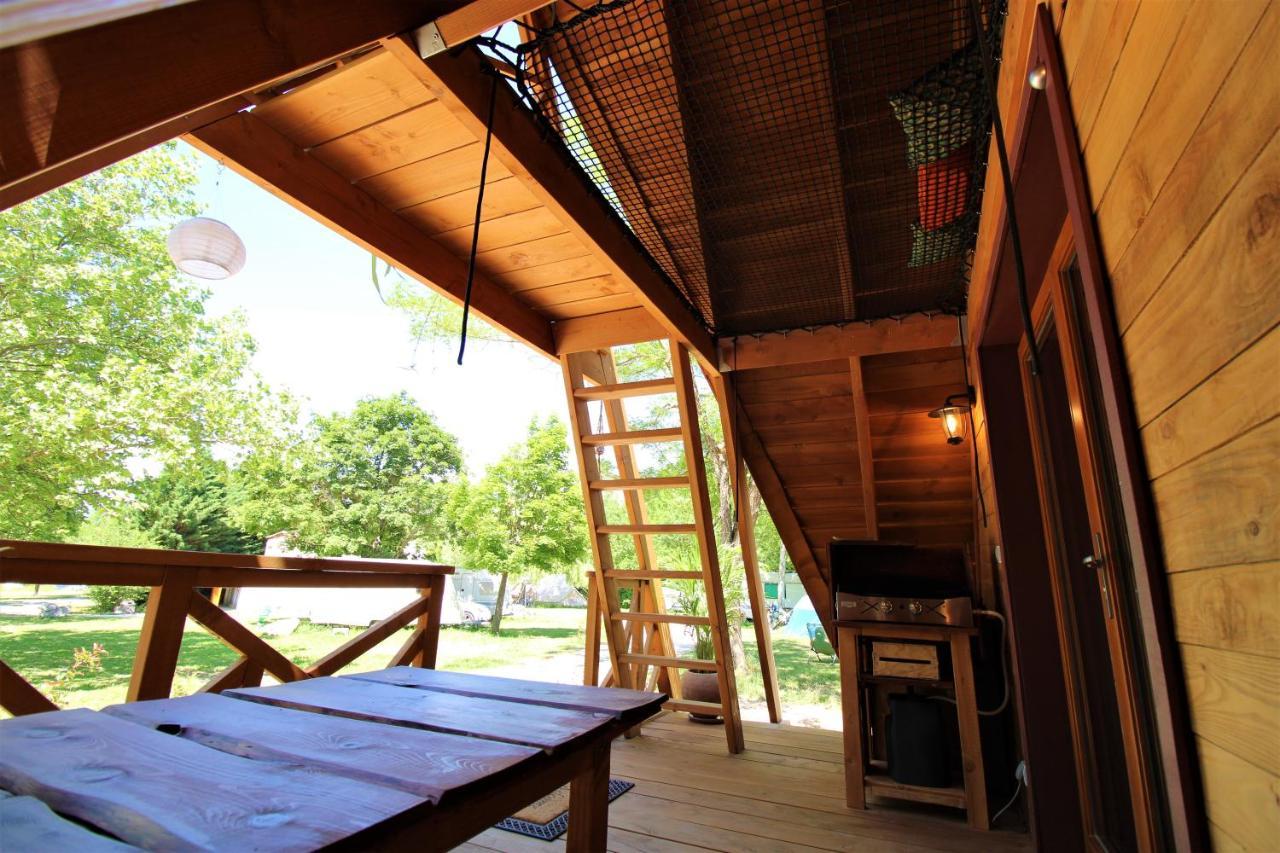Habitat Createur - Hebergements Insolites Au Camping Municipal "Les Ecureuils" Recoubeau-Jansac Extérieur photo