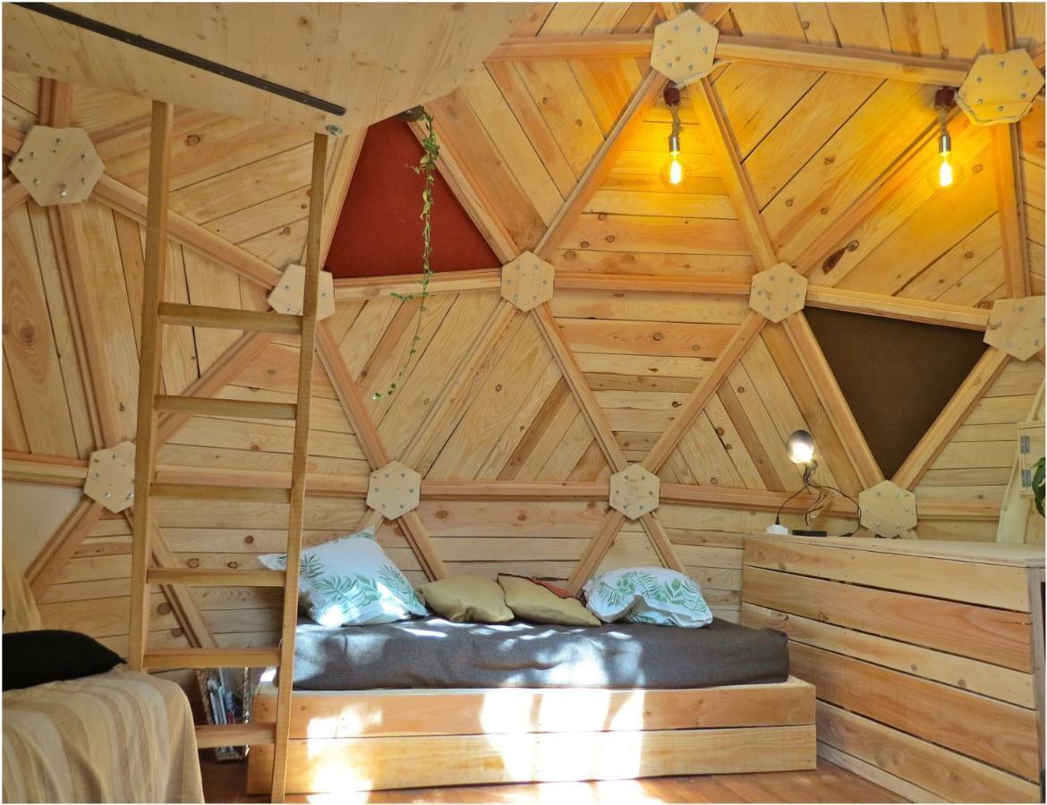 Habitat Createur - Hebergements Insolites Au Camping Municipal "Les Ecureuils" Recoubeau-Jansac Extérieur photo