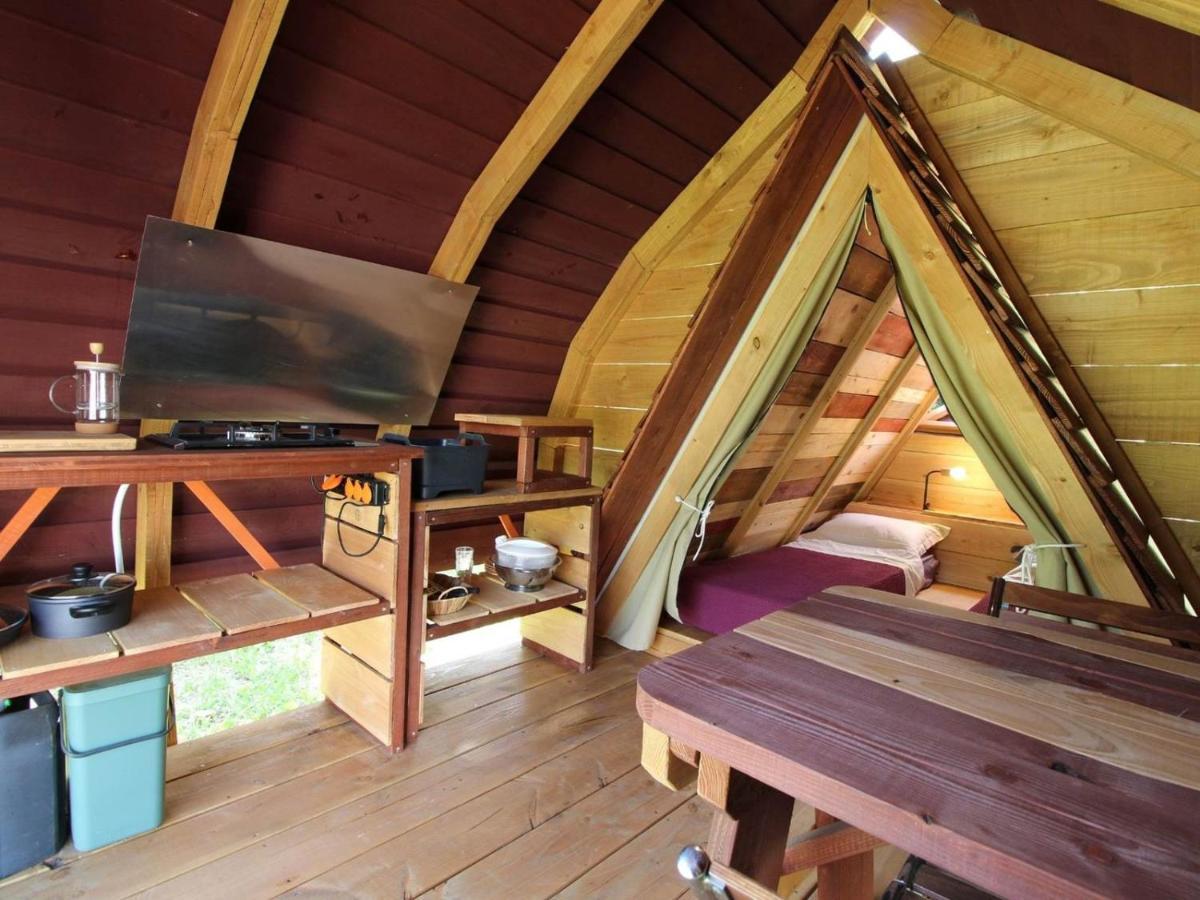 Habitat Createur - Hebergements Insolites Au Camping Municipal "Les Ecureuils" Recoubeau-Jansac Extérieur photo
