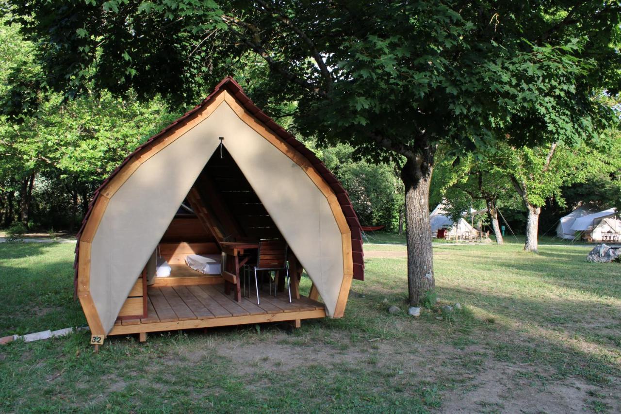 Habitat Createur - Hebergements Insolites Au Camping Municipal "Les Ecureuils" Recoubeau-Jansac Extérieur photo