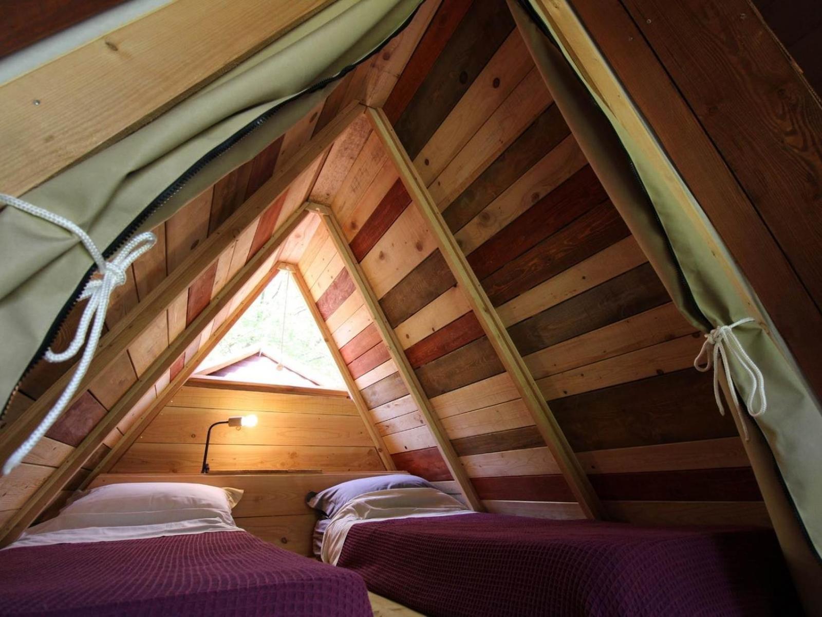 Habitat Createur - Hebergements Insolites Au Camping Municipal "Les Ecureuils" Recoubeau-Jansac Extérieur photo