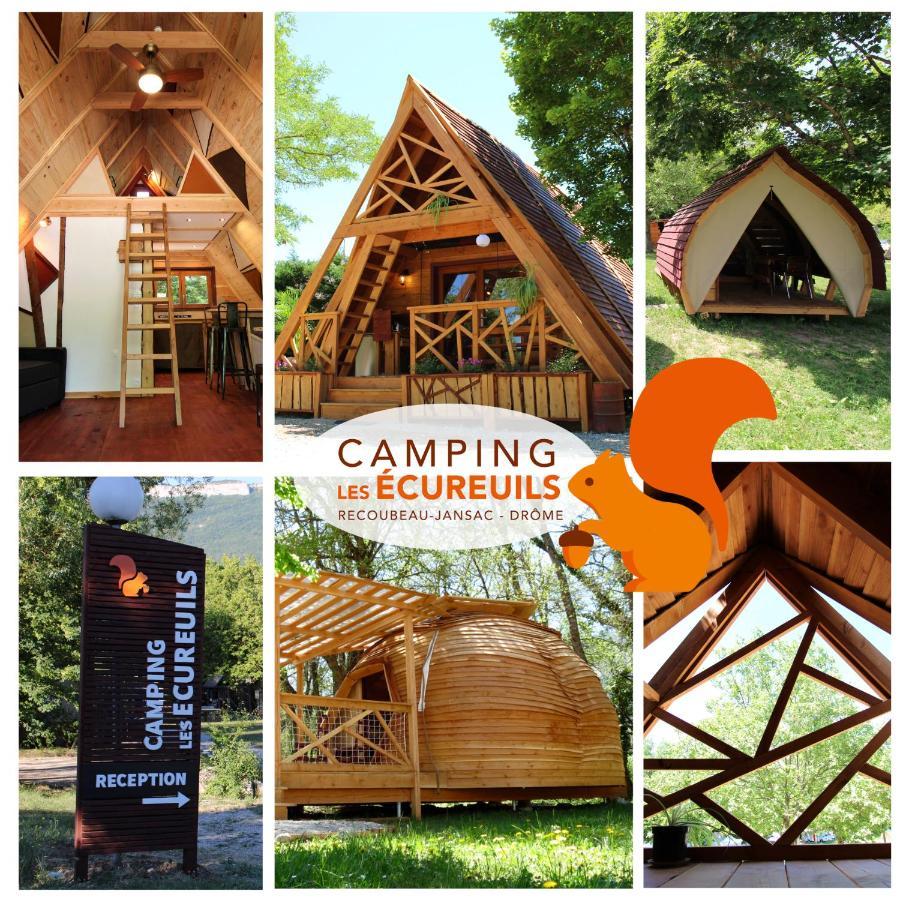 Habitat Createur - Hebergements Insolites Au Camping Municipal "Les Ecureuils" Recoubeau-Jansac Extérieur photo